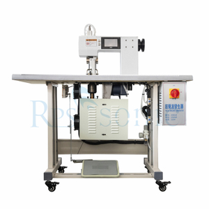 Máquina de coser de encaje ultrasónico de 20 kHz con bocina giratoria de aleación de titanio